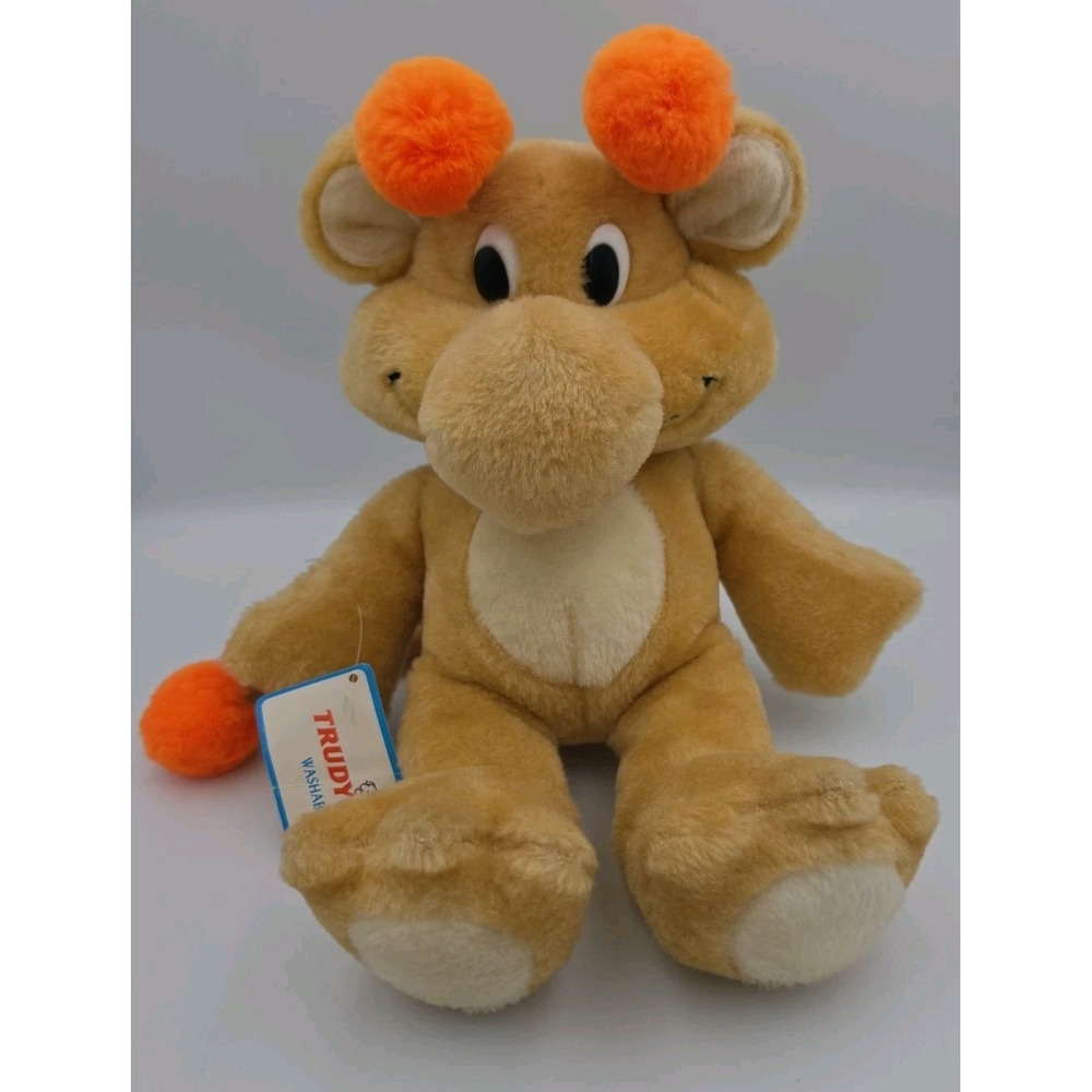 VINTAGE 1980'S CRISPY CRITTERS CEREAL MASCOT CRISPY PLUSH TRUDY RARE NEW W/TAGS